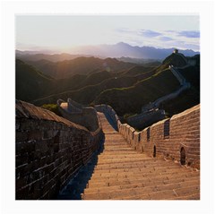 Great Wall Of China 2 Medium Glasses Cloth (2-side) by trendistuff