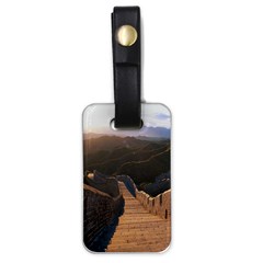 Great Wall Of China 2 Luggage Tags (one Side)  by trendistuff