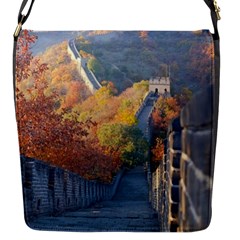 Great Wall Of China 1 Flap Messenger Bag (s) by trendistuff