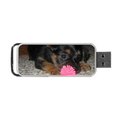 Puppy With A Chew Toy Portable Usb Flash (two Sides) by trendistuff