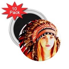 Indian 3 2 25  Magnets (10 Pack)  by indianwarrior