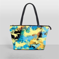 Abstract #4 Shoulder Handbags by Uniqued