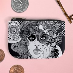 Smoking Woman Coin Purse  by DryInk