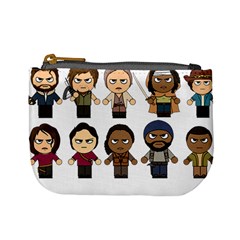 The Walking Dead   Main Characters Chibi   Amc Walking Dead   Manga Dead Mini Coin Purses by PTsImaginarium