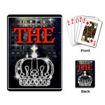 The King Playing Card Back