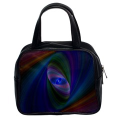 Eye Of The Galactic Storm Classic Handbags (2 Sides) by StuffOrSomething