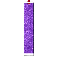 Festive Purple Glitter Texture Large Book Marks by yoursparklingshop