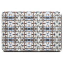 Geometric Diamonds Large Doormat  by yoursparklingshop