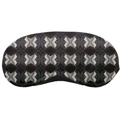 Black White Gray Crosses Sleeping Masks by yoursparklingshop