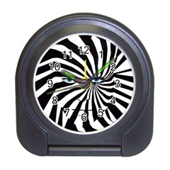 Zebra Face Desk Alarm Clock by DryInk