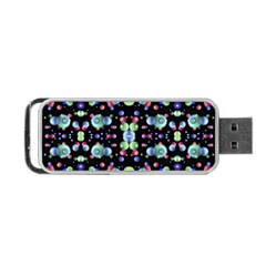 Multicolored Galaxy Pattern Portable Usb Flash (one Side) by dflcprints