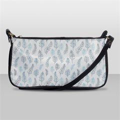 Turquoise Damask Pattern Shoulder Clutch Bags by Zandiepants