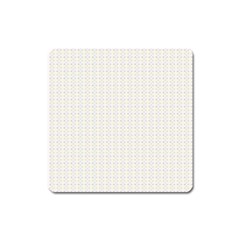 Pastel Pattern Square Magnet by FunkyPatterns