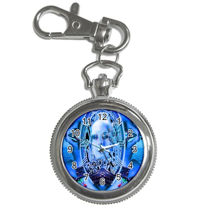 Clockwork Blue Key Chain Watches