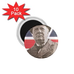 Churchill 1 1 75  Magnets (10 Pack)  by cocksoupart