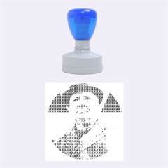 Winston Churchill Rubber Round Stamps (medium) by cocksoupart