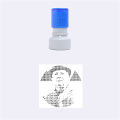 Winston Churchill Rubber Round Stamps (small) by cocksoupart