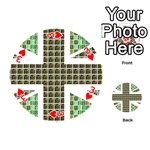 Green Flag Playing Cards 54 (Round)  Front - Heart3