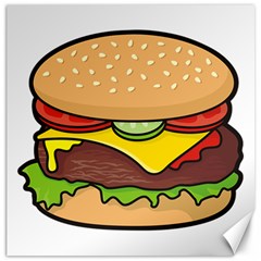 Cheeseburger Canvas 20  X 20   by sifis