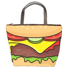 Cheeseburger Bucket Bags by sifis