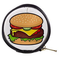 Cheeseburger Mini Makeup Bags by sifis