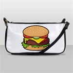 Cheeseburger Shoulder Clutch Bags Front