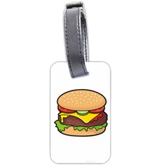 Cheeseburger Luggage Tags (two Sides) by sifis