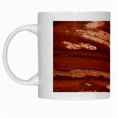 Red Earth Natural White Mugs by UniqueCre8ion