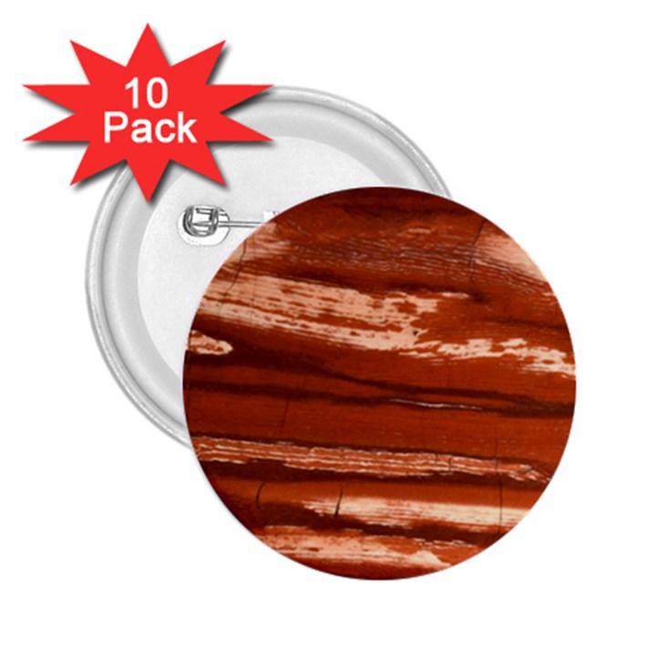 Red Earth Natural 2.25  Buttons (10 pack) 