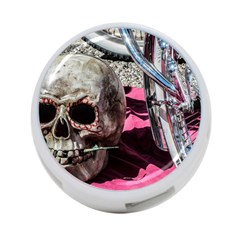 Skull And Bike 4-port Usb Hub (one Side) by MichaelMoriartyPhotography