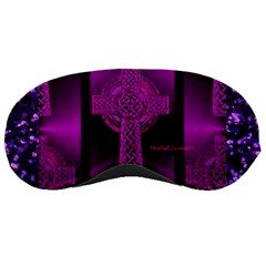 Purple Celtic Cross Sleeping Masks by morbidcouture