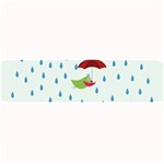 Birds in the rain Large Bar Mats 32 x8.5  Bar Mat