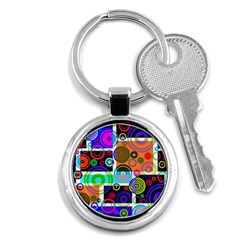 Pizap Com14616118485632 Key Chains (round)  by jpcool1979