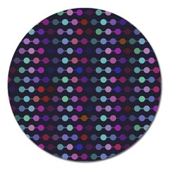 Connected Dots                                                                                     			magnet 5  (round) by LalyLauraFLM