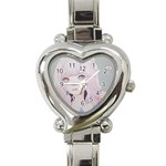 Bububun Heart Italian Charm Watch Front