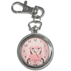 Gamegirl Girl Key Chain Watches by kaoruhasegawa