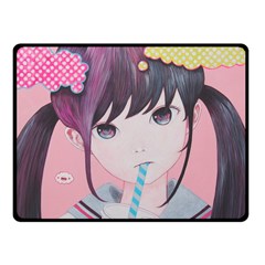 Sweet Boredom Fleece Blanket (small) by kaoruhasegawa