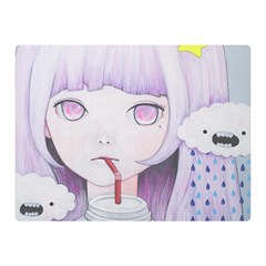 My Little Cloud 2 Double Sided Flano Blanket (mini)  by kaoruhasegawa