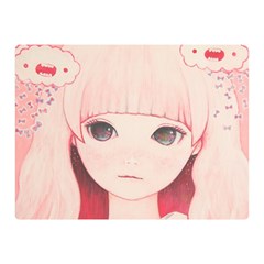 Spring Rain? Double Sided Flano Blanket (mini)  by kaoruhasegawa