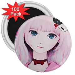 Sweet Tuesday 3  Magnets (100 Pack) by kaoruhasegawa