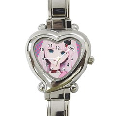 Sweet Tuesday Heart Italian Charm Watch by kaoruhasegawa