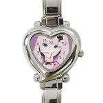 Sweet Tuesday Heart Italian Charm Watch Front