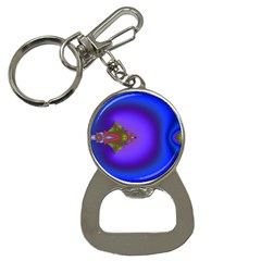 Into The Blue Fractal Bottle Opener Key Chains by Fractalsandkaleidoscopes