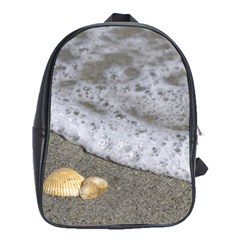 Seashells In The Waves School Bags (xl)  by PhotoThisxyz