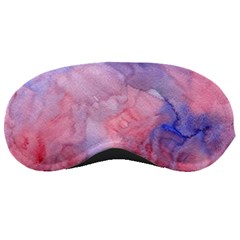 Galaxy Cotton Candy Pink And Blue Watercolor  Sleeping Masks by CraftyLittleNodes