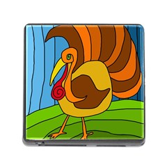 Thanksgiving Turkey  Memory Card Reader (square) by Valentinaart