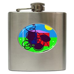 Sunny Day Hip Flask (6 Oz) by Valentinaart