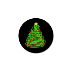 Christmas Tree Golf Ball Marker by Valentinaart