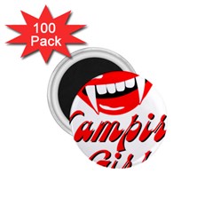 Vampire Girl 1 75  Magnets (100 Pack)  by igorsin