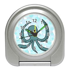 Octopus Travel Alarm Clocks by Valentinaart